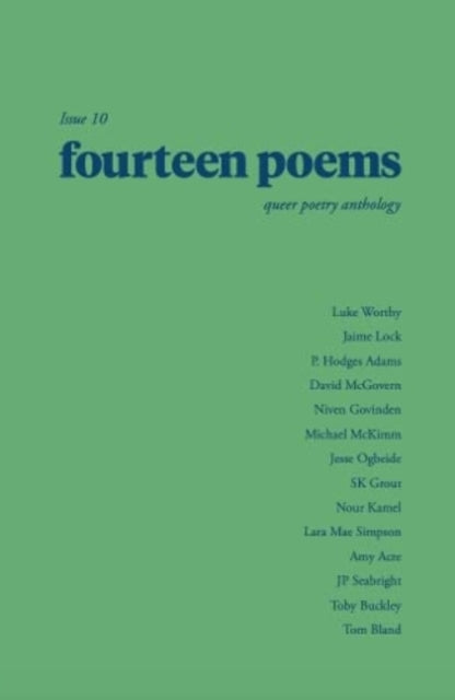 fourteen poems Issue 10 : a queer poetry anthology-9781739169732