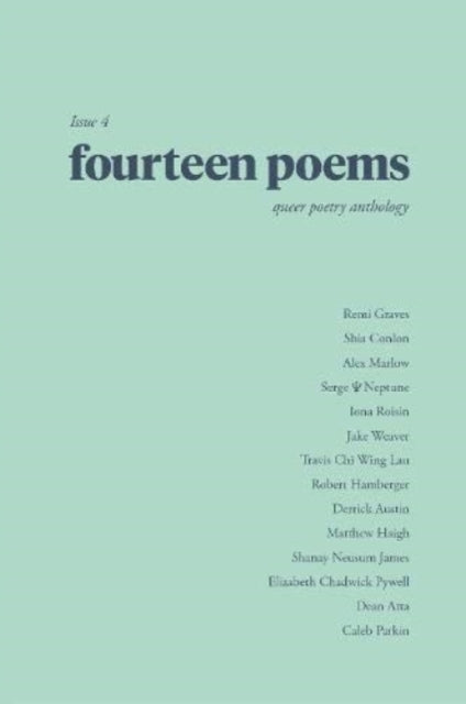 fourteen poems Issue 4 : A Queer Anthology of Poetry-9781838394301