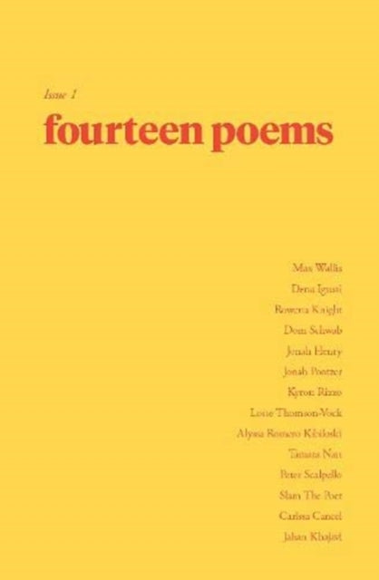 Fourteen Poems: Issue One-9781910693421