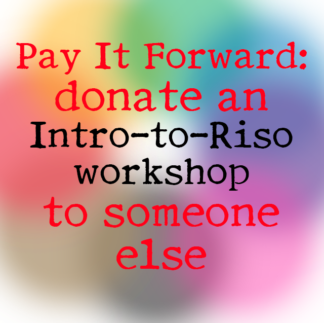 Pay It Forward - Donate A Workshop To Someone Else